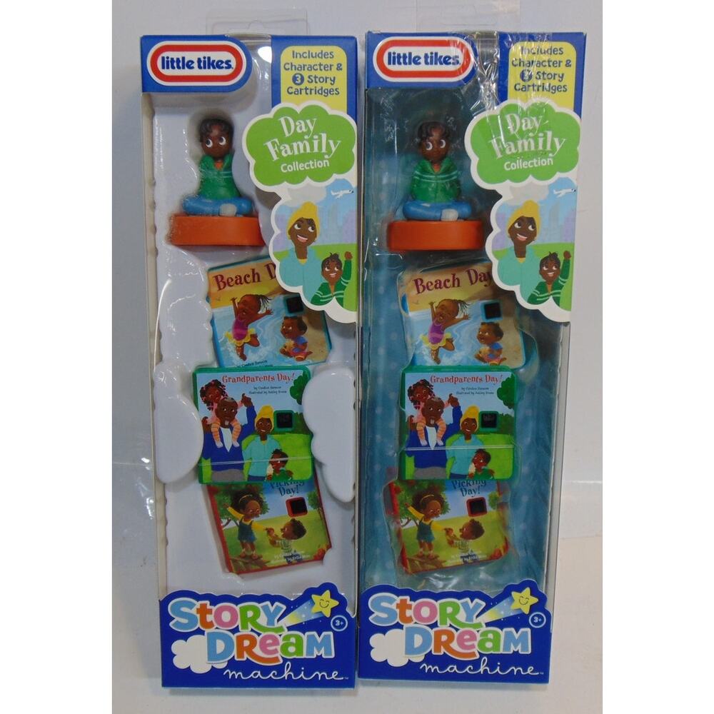 2 Little Tikes Story Dream Machine Day Family Collection Storytime Books NEW
